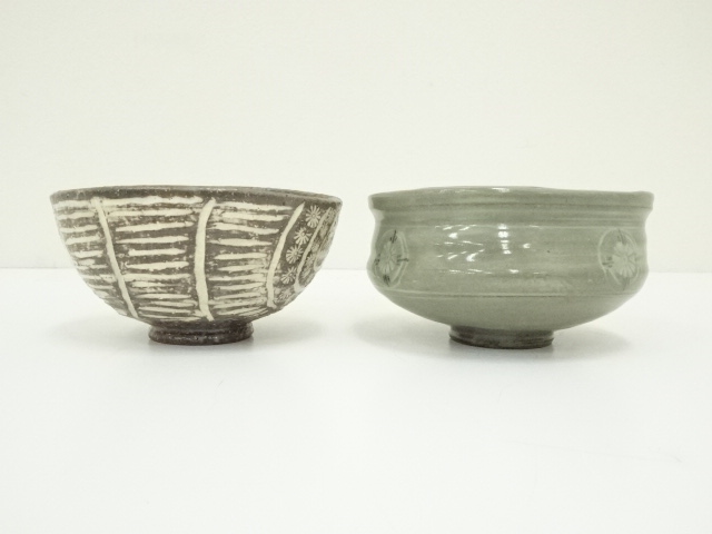 道具 ] - 道具 京焼 清和窯造 形変り七種茶碗（共箱） | ネット